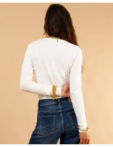Pull col montant