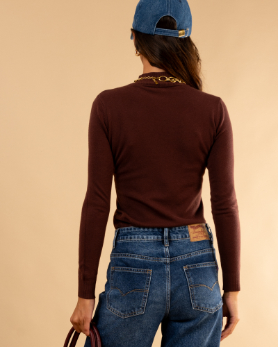 Pull col montant