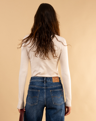 Pull col montant