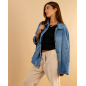 Veste jean oversize