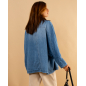 Veste jean oversize