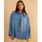 Veste jean oversize