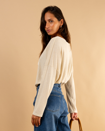 Top lurex j'adore