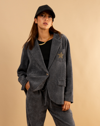 Veste poche étoile