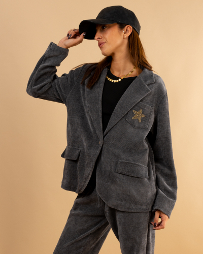 Veste poche étoile