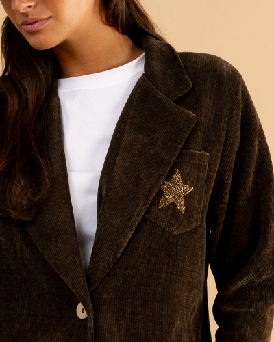 Veste poche étoile