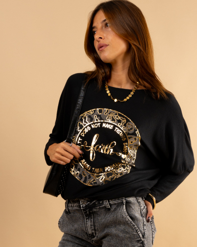 Top oversize faith