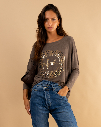 Top oversize faith