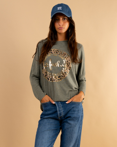 Top oversize faith