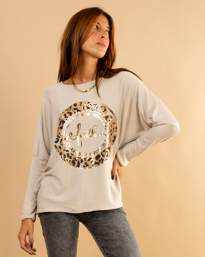 Top oversize faith