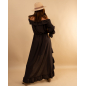 Robe longue volants