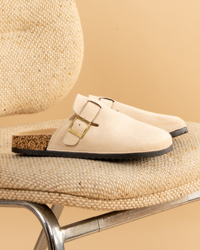 Sabots beige