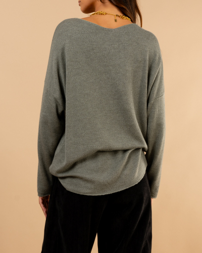 Top chenille amour