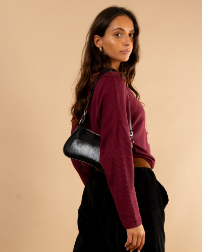 Top chenille amour