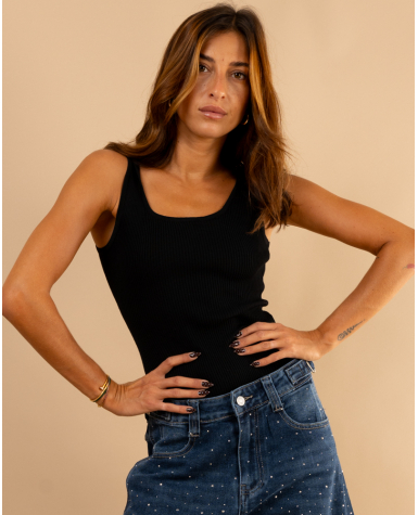 Body débardeur côtelé Body débardeur côtelé