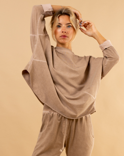 Sweat délavé