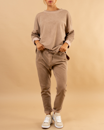 Jogging uni délavé