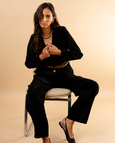Veste velours Zoa