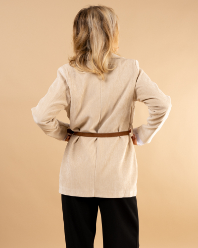Veste velours Zoa