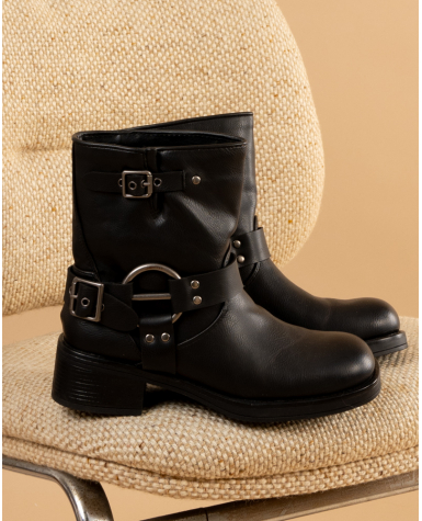 Bottines biker