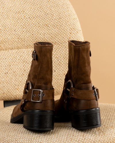 Bottines biker