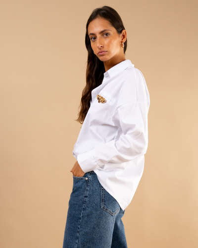 Chemise oversize bijou