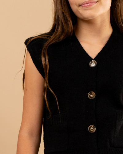 Gilet boutons