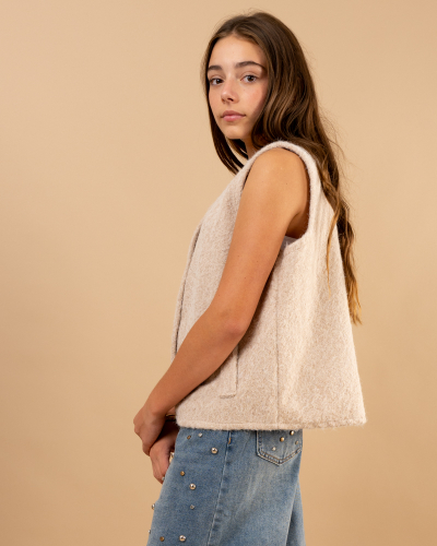 Gilet boutons