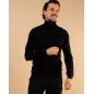 Pull col roulé