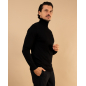 Pull col roulé