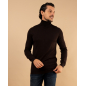 Pull col roulé