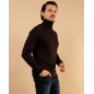 Pull col roulé