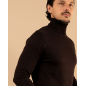Pull col roulé