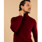 Pull col roulé