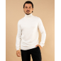 Pull col roulé