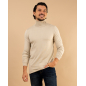 Pull col roulé