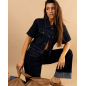 Veste jean brut