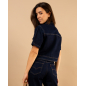 Veste jean brut
