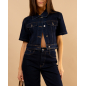 Veste jean brut