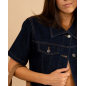 Veste jean brut