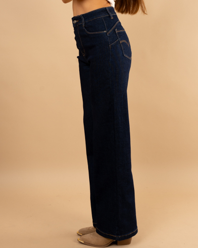 Jean large brut