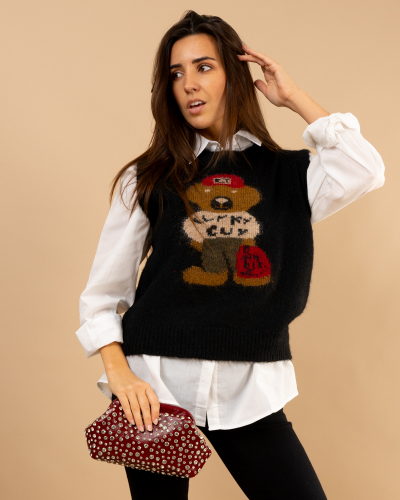 Pull ourson + chemise