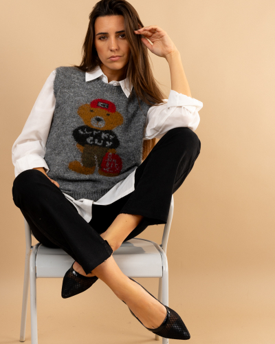 Pull ourson + chemise