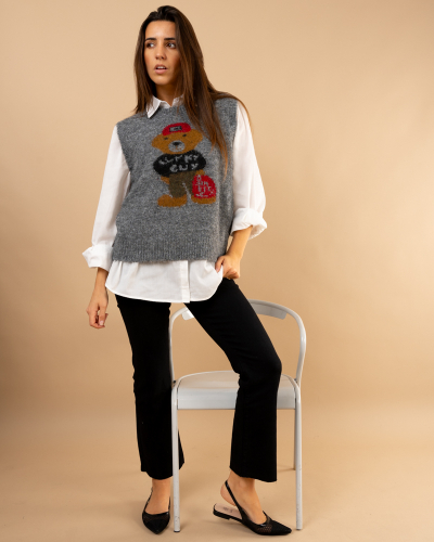 Pull ourson + chemise