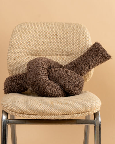Coussin noeud teddy