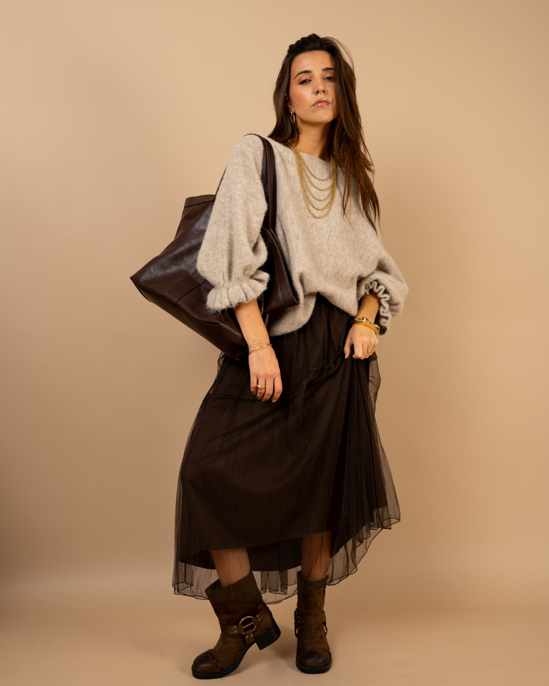 Jupe longue tulle
