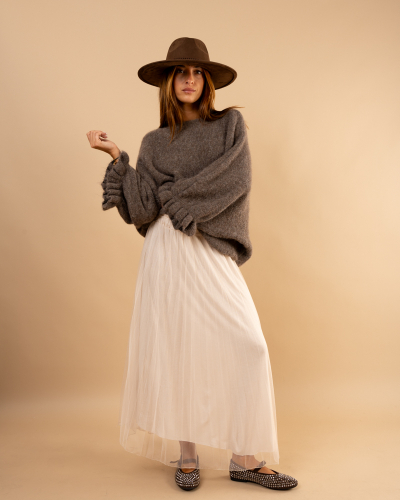 Jupe longue tulle