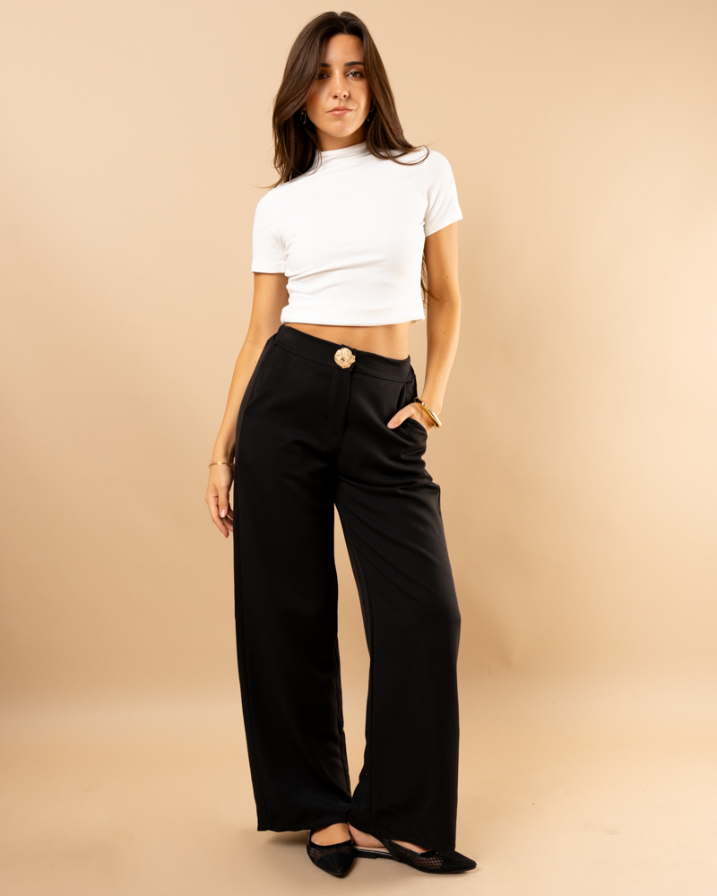 Pantalon boutons