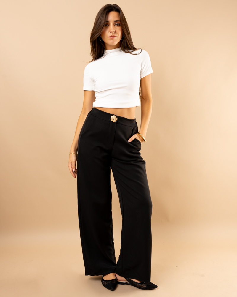 Pantalon boutons