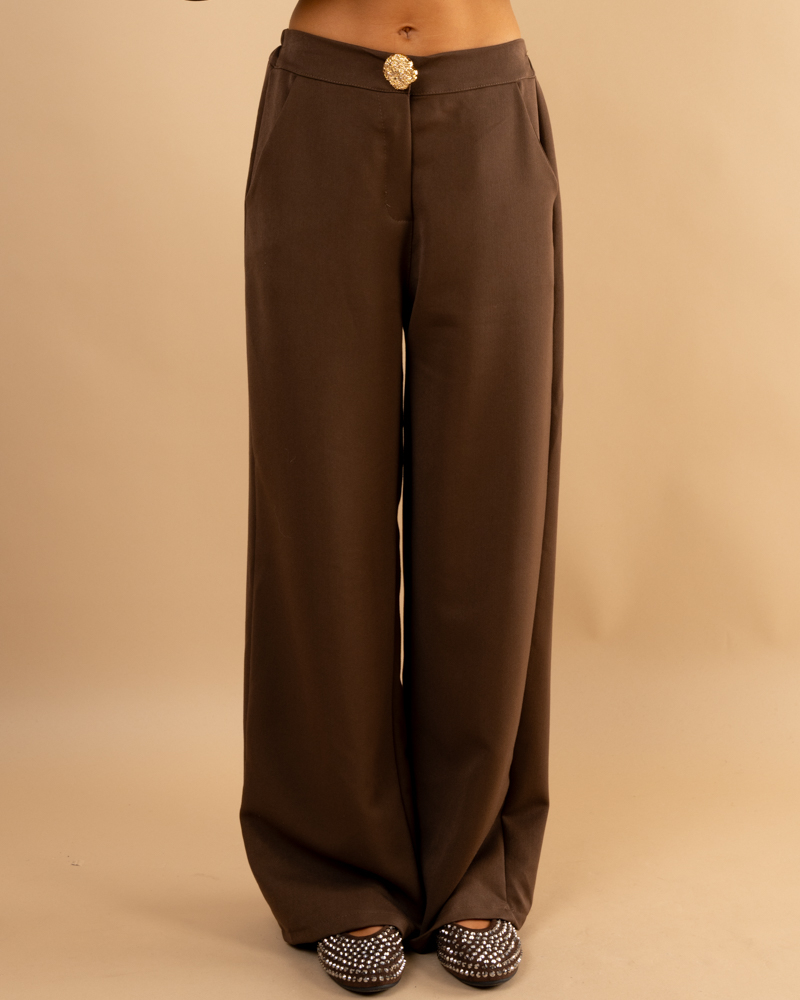Pantalon boutons